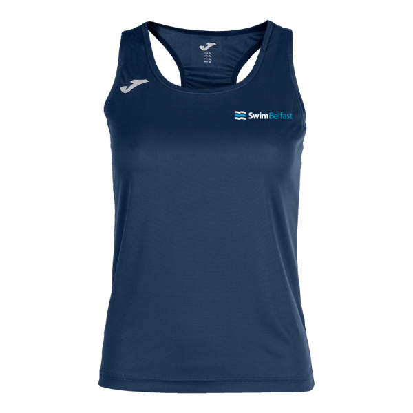 Swim Belfast Joma Siena Women's Sleeveless Vest Navy